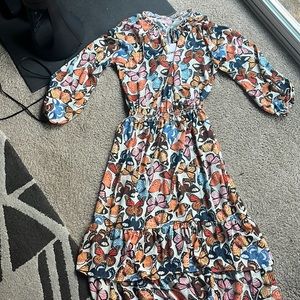 Show Me Your MuMu || Cait Midi Butterfly Print